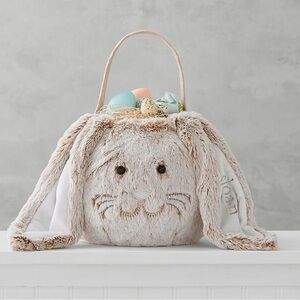 Pottery Barn Long Eared Bunny Easter Basket